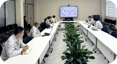 董事长、总经理应思斌赴江苏公司调研兴福电子与博猫游戏二期项目推进情况